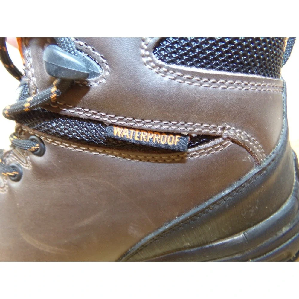 Harley Davidson Benham Boots D93582 Mens Brown Size 7 Waterproof‎ Leather